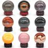 40MM Gemstone Spherical Crystal Home Decoration Natural Gemstone Ball Mineral Polished Gemstone Massage-Nuumite view 4