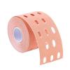 6PCS 5M x 5cm Kinesiology Muscles Sports Care Elastic Physio Roll Punch Therapeutic Tape Adhesive Bandage (Color : B Skin) view 3