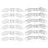 Beaupretty 6pairs Transparent High Heel Cushions Heel Pads for Women Wear-Resistant Shoe Inserts for Flats and Work Shoes Butterfly Style Thin Thick view 1