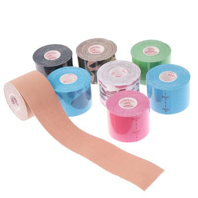 YUNSI 8pcs Sports Tape Kinesiotape Elastic Adhesive Bandage Muscle Tapes Bandage Football Kinesiology Tape Sport Taping First Aid