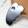 HOTACE Terahertz Energy Stone Gua Sha Scraper Tools Lymphatic Drainage Massager Facial Beauty Tools-Horn Shape view 1
