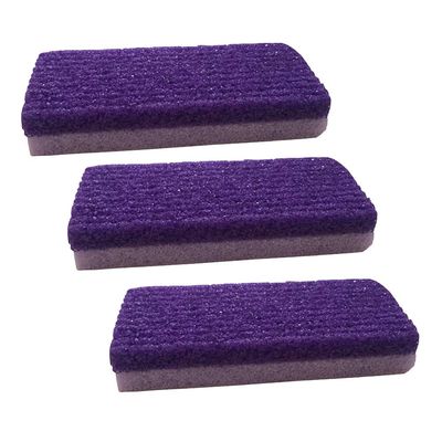 3pcs Exfoliator Pedicure Tool Foot Pumice Stone Block Remover Scrubber Dead Hard Skin Remover Cleaner