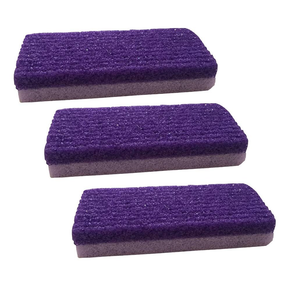 3pcs Exfoliator Pedicure Tool Foot Pumice Stone Block Remover Scrubber Dead Hard Skin Remover Cleaner