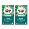 Alter Eco | Dark Chocolate Bars | Pure Dark Cocoa, Fair Trade, Organic, Non-GMO, Gluten Free (2-Pack Mint Blackout) view 1