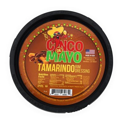 Cinco de Mayo Tamarindo Rim Dip Cocktail Rim Dressing (1 x 7.6 oz. Container) Tamarindo 7.6 oz. 1 Pack