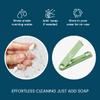 LastSwab Reusable Cotton Safety Swabs for Baby Ear Cleaning - The Sustainable and Sanitary Alternative to Single-Use Q Tips - Easy to Clean and Zero Waste - Convenient Travel Case Holder view 2