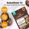 Navitas Organics Cacao Powder - Cocoa Powder Substitute 1:1, For Hot Chocolate, Baking & More - Regenerative Organic Certified, Non GMO, Fairtrade, Gluten Free, Non-alkalized (16oz. Bag, Pack of 2) view 3