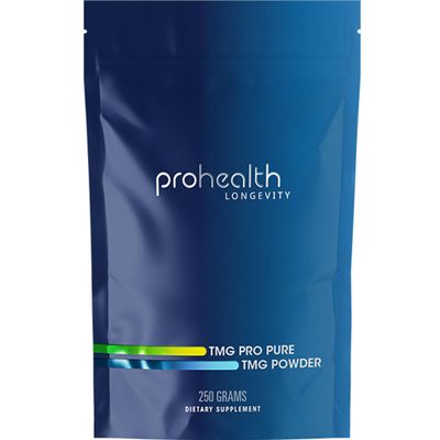 ProHealth TMG Amino Acid Blood Pressure (Trimethylglycine - Betaine Anhydrous Supplement) - Methylation Support 250 Grams Bulk Powder Longevity