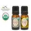 US Organic 100% Pure Myrrh, Frankincense Essential Oil Combo Pack - Directly sourced from The Horn of Africa - USDA Certified Organic - Use Topically or in Diffuser (5 ml Combo) view 4