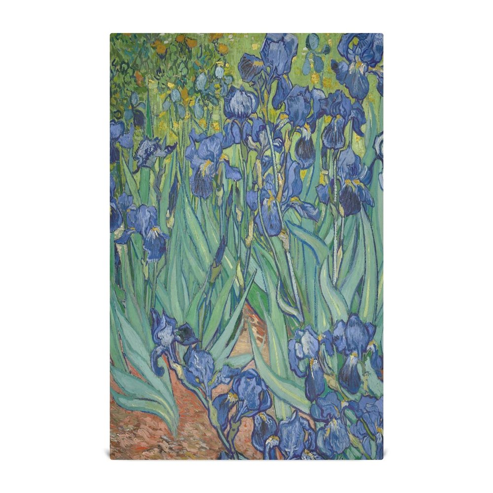 ALAZA Van Gogh Butterfly Orchid Flower Decorative Kitchen Dish Towels Set of 4,Soft and Absorbent Kitchen Hand Towels Home Cleaning Towels Dishcloths,18 x 28 Inch