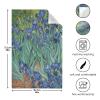 ALAZA Van Gogh Butterfly Orchid Flower Decorative Kitchen Dish Towels Set of 4,Soft and Absorbent Kitchen Hand Towels Home Cleaning Towels Dishcloths,18 x 28 Inch view 3