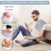 SuzziPad Microwavable Heating Pads for Neck and Shoulder Back Discomfort, 7x16 Fatigue Soothing Heated Pad Microwave, Moist Hot Packs, Unscented Heat Pack for Aches, Sore Muscle, Gray view 2