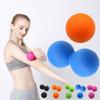 ARTIBETTER Peanut Massage Ball Double Massage Ball Mobility Ball Deep Tissue Massage Tool for Physical Therapy Muscle Relaxer Myofascial Release (Orange) view 4