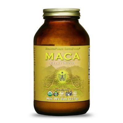 HEALTHFORCE SUPERFOODS Gelatinized Maca - 8 Oz Powder