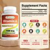 Best Naturals Vitamin A 25000 IU (7500 mcg), Non-GMO Formula Supports Healthy Vision & Immune System and Healthy Growth & Reproduction, 180 Softgels (180 Count (Pack of 1)) view 2