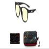 GUNNAR - Blue Light Glasses for Kids (age 4-8) - Blocks 65% Blue Light - Rush, Onyx, Amber Tint view 1