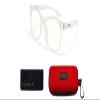 GUNNAR - Blue Light Glasses for Kids (age 8-12) - Blocks 35% Blue Light - Rush, Crystal, Clear Tint view 1