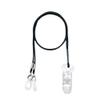 Clips Otoclip for Adults and Kids with 7mm 9mm 11mm Silicone Loops for BTE Hearing Aids - Anti Lost Lanyard Cord and Carry Case (Black) view 1