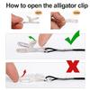 Clips Otoclip for Adults and Kids with 7mm 9mm 11mm Silicone Loops for BTE Hearing Aids - Anti Lost Lanyard Cord and Carry Case (Black) view 4