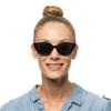 2SeeLife Butterfly Cat Eye Fashion Sunglasses Black view 2