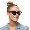 2SeeLife Butterfly Cat Eye Fashion Sunglasses Black view 3