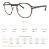 ProEyes Longitude 5, Progressive Blue Light Blocking Screwless Readers, Anti-Reflective, 0 Power on Top Lens (Brown, 1.50) view 4