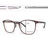 ProEyes Longitude 6, Progressive Blue Light Blocking Screwless Readers, Anti-Reflective, 0 Power on Top Lens (Red, 1.75) view 1