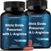 BASIC GREENS L-Arginine 3000mg Nitric Oxide Supplement for Men and Women  Non-GMO Vegan Capsules with Beet Root for Circulation, Endurance, Energy, Stamina, Performance and Workout  180 Caps view 1