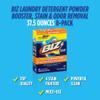Biz Powder, Laundry Detergent Booster, Stain & Odor Removal - 8-Pack, 37.5 Ounce Boxes view 3
