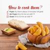 DELE FOOD White Cheese Mini Empanadas, 1 oz (24 Units)  Gluten-Free Frozen Appetizer with Cornmeal Dough and Cheese  Pre-Cooked and Ready to Heat in Oven or Air Fryer  Perfect Snack or Party Food view 3