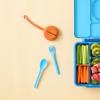 Omie OmieBox Utensil Refill Pack for OmiePod - Matches Capri Blue, Sunrise Orange or Mint Green OmieBox Utensil Set with Case - Reusable, Travel, Lunch Boxes - 3 spoons + 3 forks | PODS NOT INCLUDED view 2