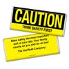 12ct Safety Giveaways Personalized Promotional Candy Chocolate Bars (12 Pack) view 1