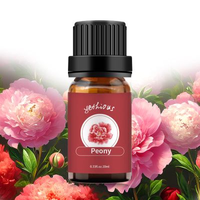 yethious Peony Essential Oils for Diffuser & Aromatherapy Pure Peony Oil for Skin - 10ML