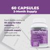 Balance ONE Biofilm Disruptor  Proteolytic Enzymes & Defense Supplement with Serrapeptase & Nattokinase  Systemic & Digestive Support  60 Capsules, 2 Month Supply  for Women & Men  SerraDefend view 3