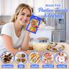 100 Pack Smell Proof Bags, Resealable Packaging Bags Mylar Bag with Frosted Clear Window, Sealed Pouches Foil Pouch Smell Proof Zipper Pouches for Food Storage (Blue, 4.13 x 5.91 Inches) view 3