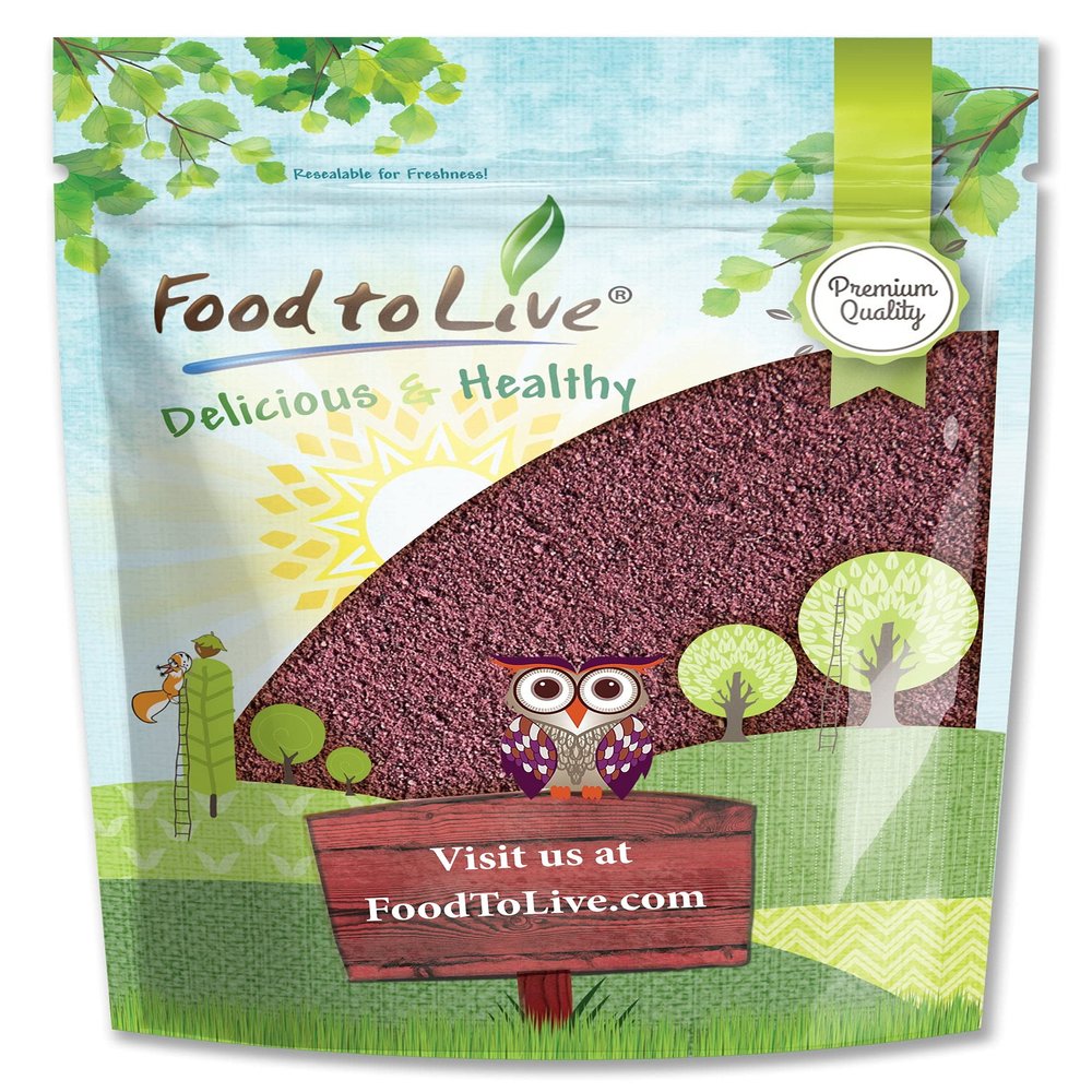 Mulberry Juice Powder, 5 Pounds - Made from Raw Dried Berries, Unsulfured, Vegan, Bulk, Great for Baking, Juices, Smoothies, Yogurts, Instant Breakfast Drinks, No Sulphites, Contains Maltodextrin