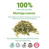 2.6oz Dried Moringa Leaves, Hojas De Moringa Secas, Dried From Fresh Green Leaves, 100% Natural Oleifera Leaf Tea, Non GMO, Caffeine Free. by Akshit. view 2