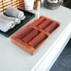 CraftsCollectionStore Wooden Foot/Feet Massager 6 Roller Stress Acupressure Touch Wooden Foot|Perfect For Gifting And Health view 2