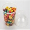 Golden Apple, 8oz-30sets Clear Plastic Cups for Ice Cream, Dessert Cups, Snack Bowl with Dome lids no Hole view 3