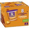 Annie's Real Aged Cheddar with Organic Pasta, Macaroni and Cheese Microwavable Cups, Made with Real Cheese, 8 Ct, 16.08 oz view 1