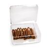 Bey-Berk Personalized Clear Acrylic 60-Cigar Humidor Box with Magnetic Closure, Custom Monogrammed Display Case view 4