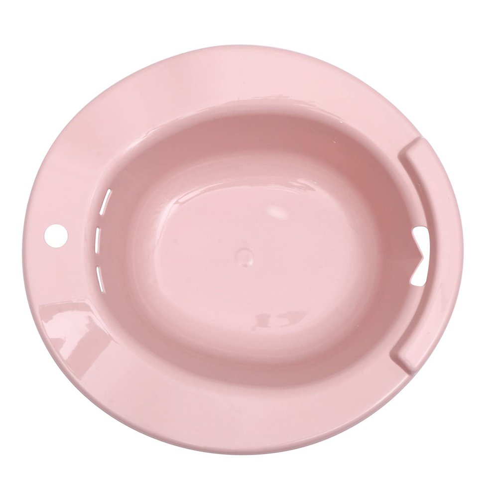 Portable 1Pc Sitz Bath Postpartum Care Wash Basin Sitz Bath Squat Basin for Elderly Pregnant Women Men Kit