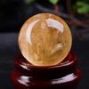 Acxico 1pcs Natural Iceland Spar Quartz Sphere Quartz Crystal Ball Reiki Healing 50mm view 4