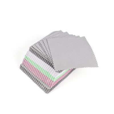 AGCFABS 10/20/50pcs Cleaner Clean Glasses Lens Cloth Wipes for Sunglasses Microfiber Eyeglass Cleaning Cloth for Camera Color Random (8x8cm 10Pcs)