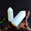 1PC kryszta Opal kwarcowy punkt kamie leczniczy wiea szecioktne pryzmaty 60-80mm Obelisk rdka leczenie kamie DIY Prezent K9-Opal-No Natural_70-80mm view 3