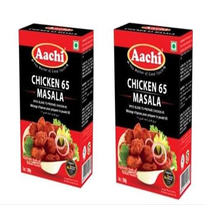 Aachi Chicken 65 Masala 200 GMS -TWIN PACK - PACK OF 2 ( 200 GMS X 2 )