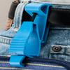 Glove Guard Utility Guard Clip for Gloves, Blue, Metal Detectable, Made in The USA, (7221MD) view 2