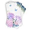 100 Hydrangea Flowers Guest Napkins Easter Floral Disposable Paper Dinner Napkin Decorative Purple Pink Blue Flower for Wedding Bathroom Bridal Shower Party Butterfly Summer Spring Hand Towel view 2