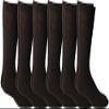 Yacht & Smith 6 Pairs Of Mens Diabetic Neuropathy Edema Socks, Cotton Crew, Ankle Medical Sock, Size 10-13 view 1