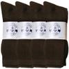 Yacht & Smith 6 Pairs Of Mens Diabetic Neuropathy Edema Socks, Cotton Crew, Ankle Medical Sock, Size 10-13 view 3